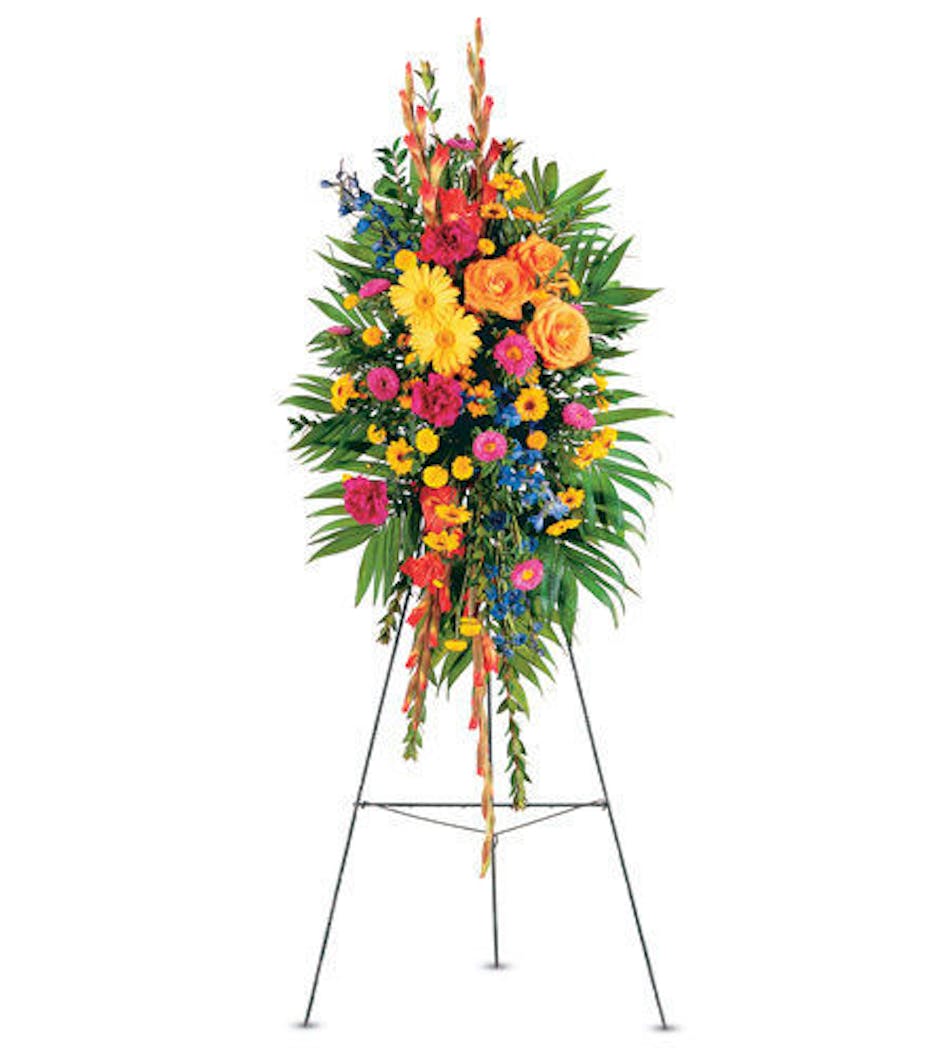 Classic Sympathy Spray | Wilmington NC Funeral Flower Delivery