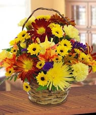 Harvest Basket Bouquet