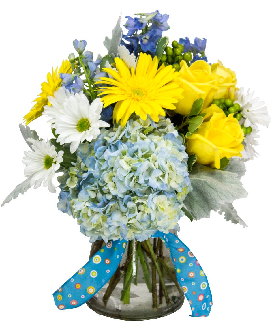 Baby Blue: New Baby Flowers | Julia's Florist Wilmington NC