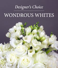 Wonderous White Designer's Choice