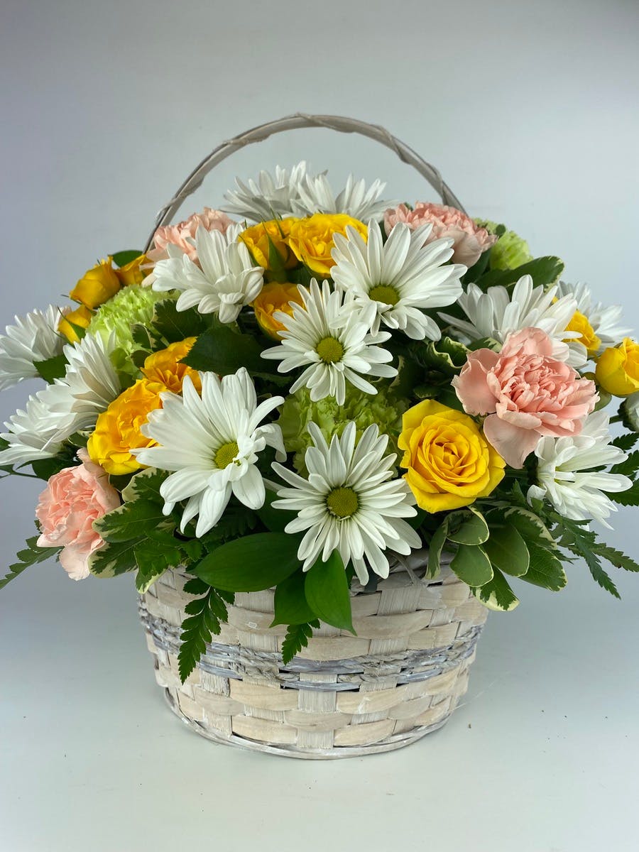 Thinking of You Flower Basket Wilmington Flower Delivery